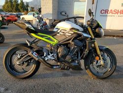 Triumph salvage cars for sale: 2024 Triumph Street Triple 765 MOTO2 Edition