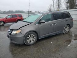 Salvage cars for sale from Copart Dunn, NC: 2016 Honda Odyssey EXL