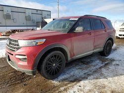 Salvage cars for sale from Copart Bismarck, ND: 2020 Ford Explorer XLT