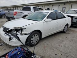 Toyota Camry salvage cars for sale: 2002 Toyota Camry LE