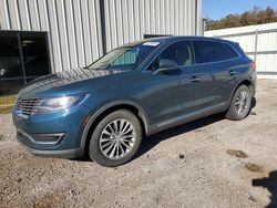 Lincoln salvage cars for sale: 2016 Lincoln MKX Select