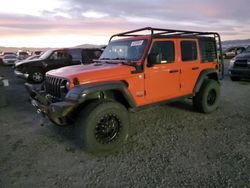 Jeep salvage cars for sale: 2018 Jeep Wrangler Unlimited Sport