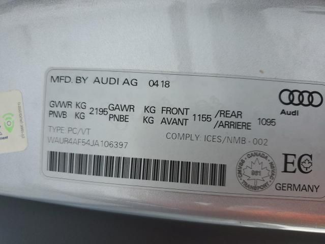 2018 Audi S5 Prestige