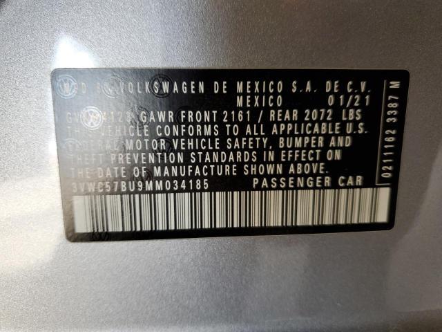 2021 Volkswagen Jetta s