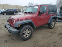 Jeep Wrangler Sport salvage cars for sale: 2013 Jeep Wrangler Sport