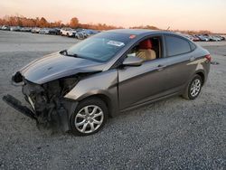 Hyundai Accent salvage cars for sale: 2013 Hyundai Accent GLS