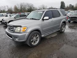 Toyota Sequoia salvage cars for sale: 2003 Toyota Sequoia Limited