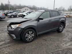 Salvage cars for sale from Copart York Haven, PA: 2017 Toyota Rav4 LE