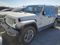 Jeep Wrangler Unlimited Sahara salvage cars for sale: 2019 Jeep Wrangler Unlimited Sahara