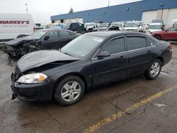 Chevrolet Impala salvage cars for sale: 2008 Chevrolet Impala LS