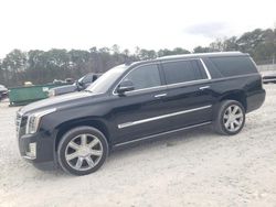 Cadillac Vehiculos salvage en venta: 2017 Cadillac Escalade ESV Platinum