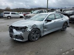 Acura tlx salvage cars for sale: 2021 Acura TLX Tech A