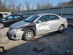 Salvage cars for sale from Copart Ellwood City, PA: 2011 Toyota Corolla Base