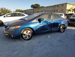 Honda Civic Vehiculos salvage en venta: 2015 Honda Civic LX