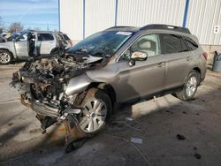 Subaru Outback salvage cars for sale: 2016 Subaru Outback 2.5I Premium