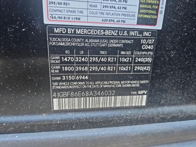 2008 Mercedes-Benz GL 550 4matic