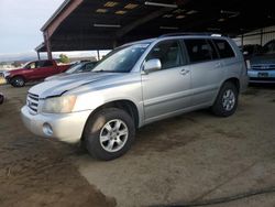 Toyota salvage cars for sale: 2003 Toyota Highlander