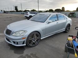 Mercedes-Benz s-Class salvage cars for sale: 2008 Mercedes-Benz S 63 AMG