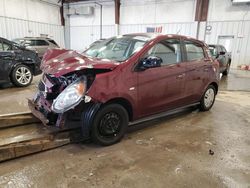 Mitsubishi salvage cars for sale: 2018 Mitsubishi Mirage ES