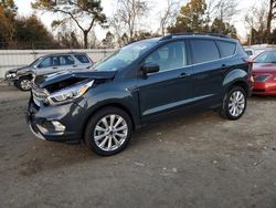 Ford Escape sel salvage cars for sale: 2019 Ford Escape SEL