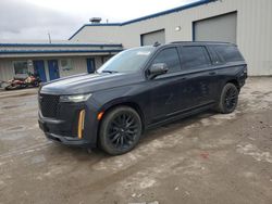 Cadillac salvage cars for sale: 2022 Cadillac Escalade ESV Premium Luxury