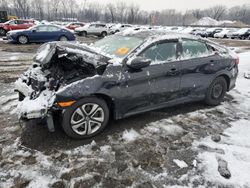 Honda salvage cars for sale: 2017 Honda Civic LX