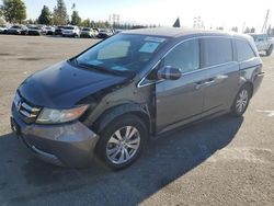 Vehiculos salvage en venta de Copart Rancho Cucamonga, CA: 2016 Honda Odyssey EXL