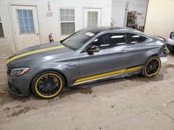 Mercedes-Benz c-Class salvage cars for sale: 2017 Mercedes-Benz C 63 AMG-S