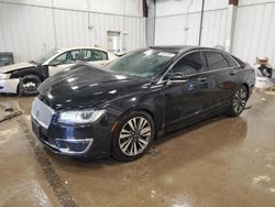 Lincoln mkz salvage cars for sale: 2017 Lincoln MKZ Select