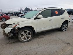 Nissan salvage cars for sale: 2003 Nissan Murano SL