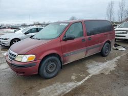 Chevrolet Venture salvage cars for sale: 2003 Chevrolet Venture