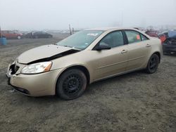 Pontiac salvage cars for sale: 2006 Pontiac G6 SE