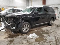 Toyota salvage cars for sale: 2013 Toyota Highlander Base