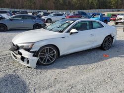 Salvage cars for sale from Copart Gainesville, GA: 2020 Audi A5 Premium Plus