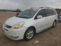 Toyota Sienna xle salvage cars for sale: 2005 Toyota Sienna XLE