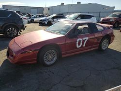 Pontiac Fiero salvage cars for sale: 1987 Pontiac Fiero GT