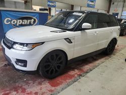 Land Rover Vehiculos salvage en venta: 2017 Land Rover Range Rover Sport HSE