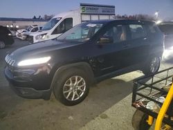 Jeep salvage cars for sale: 2017 Jeep Cherokee Sport