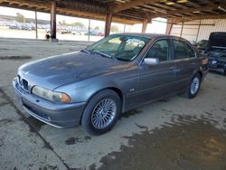 BMW 5 Series salvage cars for sale: 2002 BMW 530 I Automatic