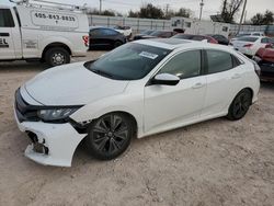 Salvage cars for sale from Copart Oklahoma City, OK: 2019 Honda Civic EX