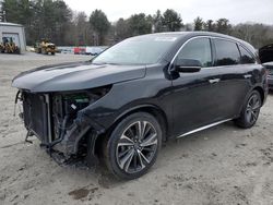 Salvage cars for sale from Copart Mendon, MA: 2020 Acura MDX Technology