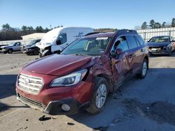 Subaru Outback salvage cars for sale: 2017 Subaru Outback 2.5I Premium