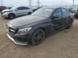 Mercedes-Benz salvage cars for sale: 2016 Mercedes-Benz C 450 4matic AMG