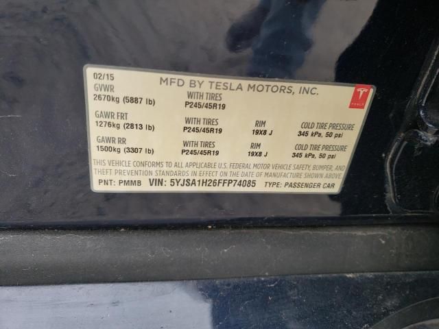 2015 Tesla Model S 85D