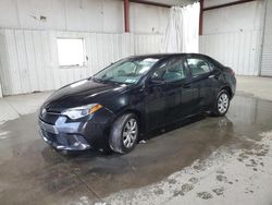 Toyota Corolla salvage cars for sale: 2016 Toyota Corolla L