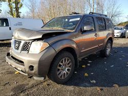 Salvage cars for sale from Copart Portland, OR: 2008 Nissan Pathfinder LE