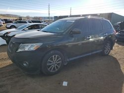 Salvage cars for sale from Copart Colorado Springs, CO: 2015 Nissan Pathfinder S