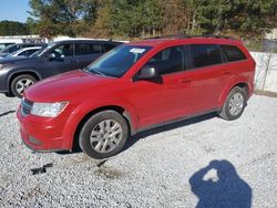 Dodge Journey salvage cars for sale: 2017 Dodge Journey SE