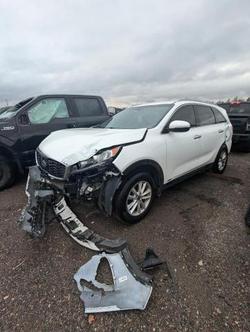 KIA salvage cars for sale: 2019 KIA Sorento lx