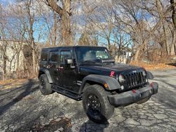 Jeep Wrangler Unlimited Sport salvage cars for sale: 2015 Jeep Wrangler Unlimited Sport